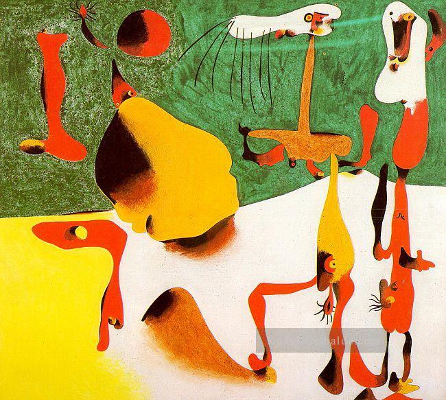 Figuren vor einer Metamorphose Joan Miró Ölgemälde